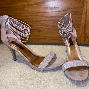 Strappy Nude Pumps